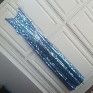 Cache sequined gown